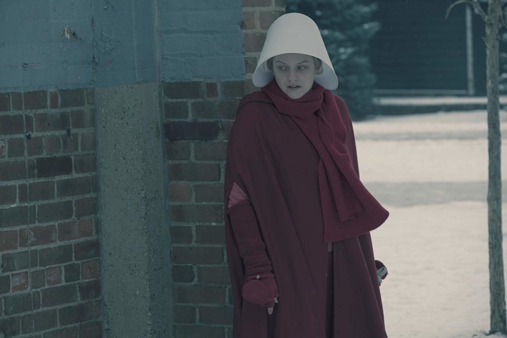 Elisabeth Moss in The Handmaid's Tale 2017