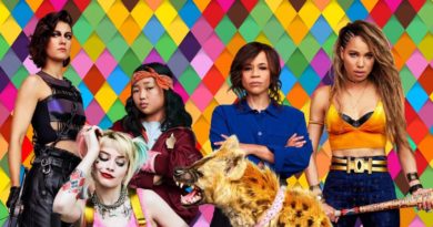 Rosie Perez, Jurnee Smollett-Bell, Mary Elizabeth Winstead, Margot Robbie, and Ella Jay Basco in Birds of Prey